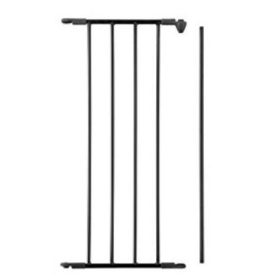   Babydan Térelválasztóhoz 33 cm-es FEKETE színű bővítő elem 