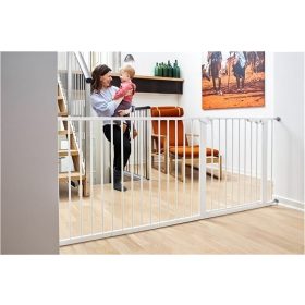 Babydan ASTA ajtórács toldalékokkal extra széles (177,8-183 cm)
