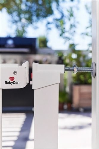 Babydan ASTA ajtórács toldalékokkal extra széles (177,8-183 cm)
