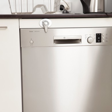 Sütőajtó zár - szürke  