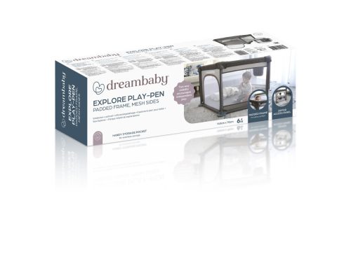 Dreambaby puha falú járóka, utazójáróka