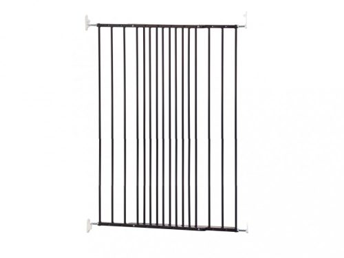 Babydan 'Streamline' Extra magas ajtórács, fekete (63,7 - 107 cm)