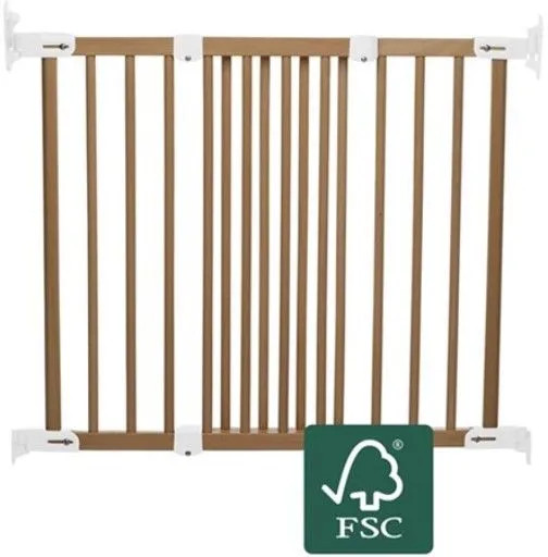 Image of Babydan Fa ajtórács, babarács - Flexi Fit (69-106,5 cm)