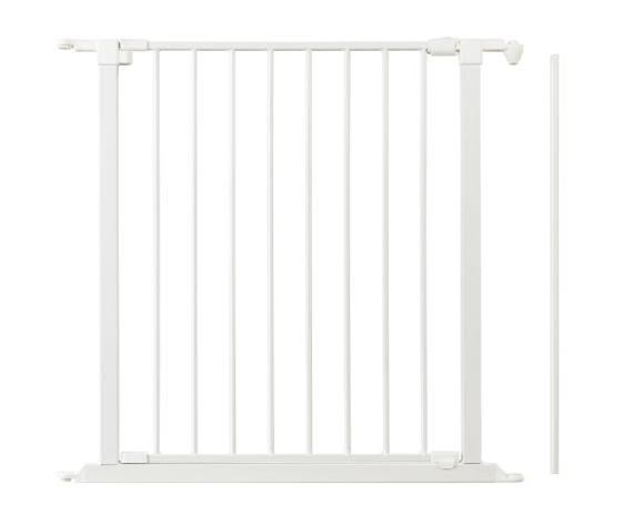 Image of Babydan Térelválasztóhoz kiegészítő elem- Ajtós elem, fehér színben