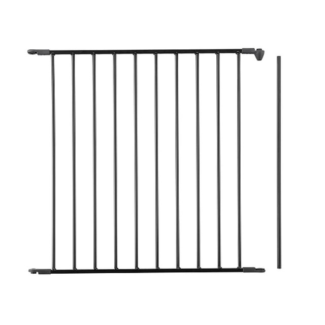 Image of Babydan Térelválasztóhoz 72 cm-es FEKETE színű bővítő elem