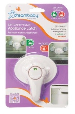 Image of Sütőajtó zár - fehér G803